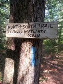 NorthSouth Trail Sign